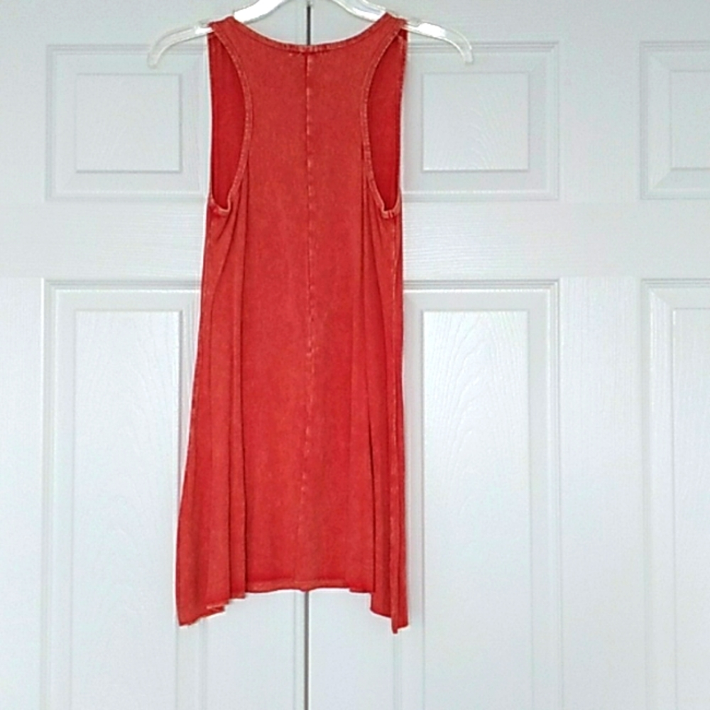 T Party Red Rhinestone Star Tank Top - Picture 3 of 3